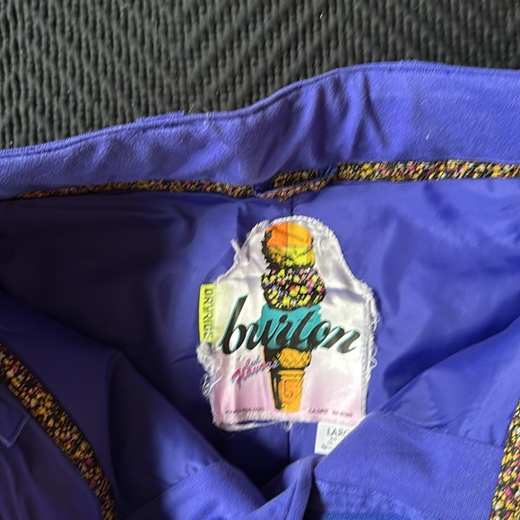 Burton Purple snow pants - Picture 5 of 7